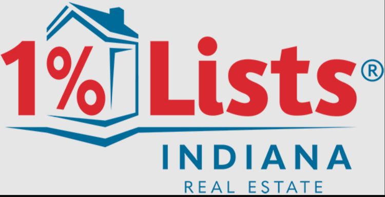 1 Percent Lists Indiana Real Estate Logo