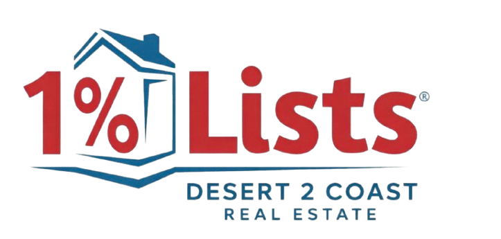 1 Percent Lists Desert 2 Coast Real Estate