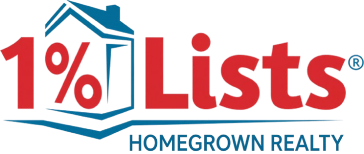 1 Percent Lists Homegrown Realty Logo