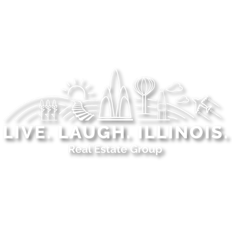 Live.Laugh.Illinois. Real Estate Group Logo